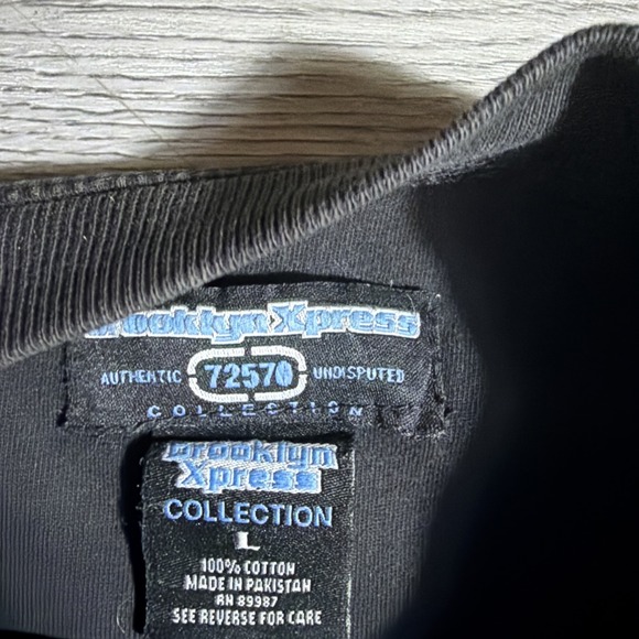 Y2K Brooklyn Xpress Graphic T-Shirt Mens Large Black Streetwear Tee - Picture 3 of 8